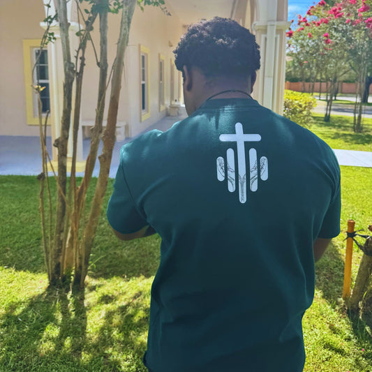 Holy Depth Dark Forest Green T-shirt