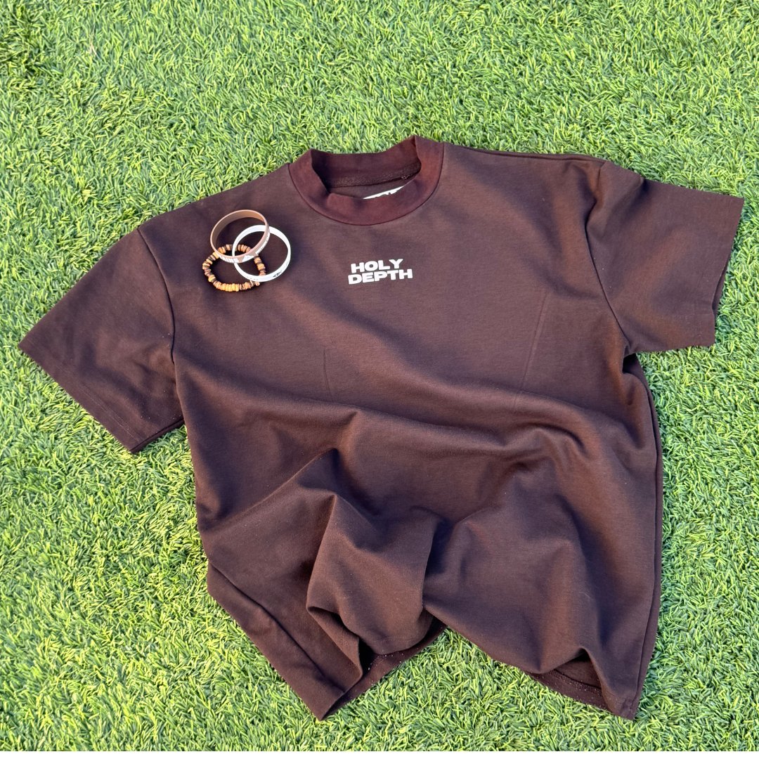 Holy Depth Chocolate Brown T-shirt