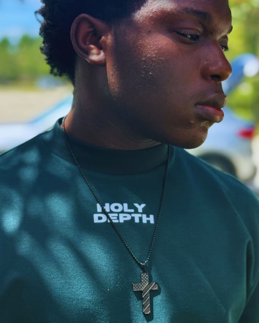 Holy Depth Dark Forest Green T-shirt